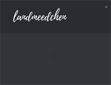 Tablet Screenshot of landmeedchen.com